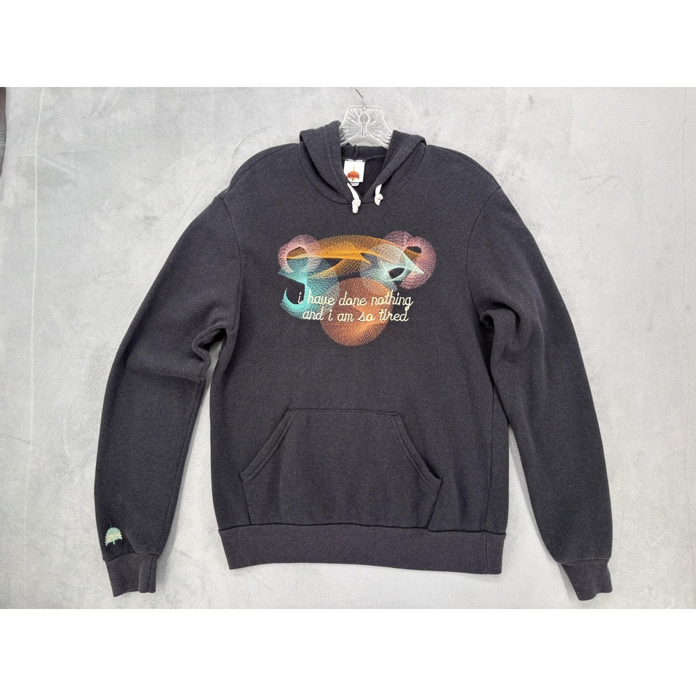 Rollyhog Hoodie Mens Medium Gray Pullover Sweatshirt I Have Done Nothing Funny